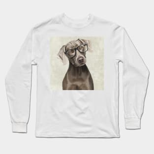 The elegant Mr. Weimaraner Long Sleeve T-Shirt